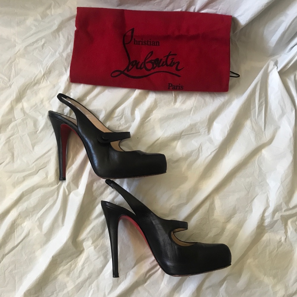 Christian Louboutin slingback sz 37